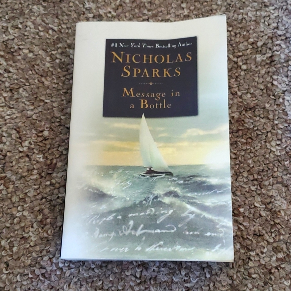 Nicholas Sparks message in a bottle